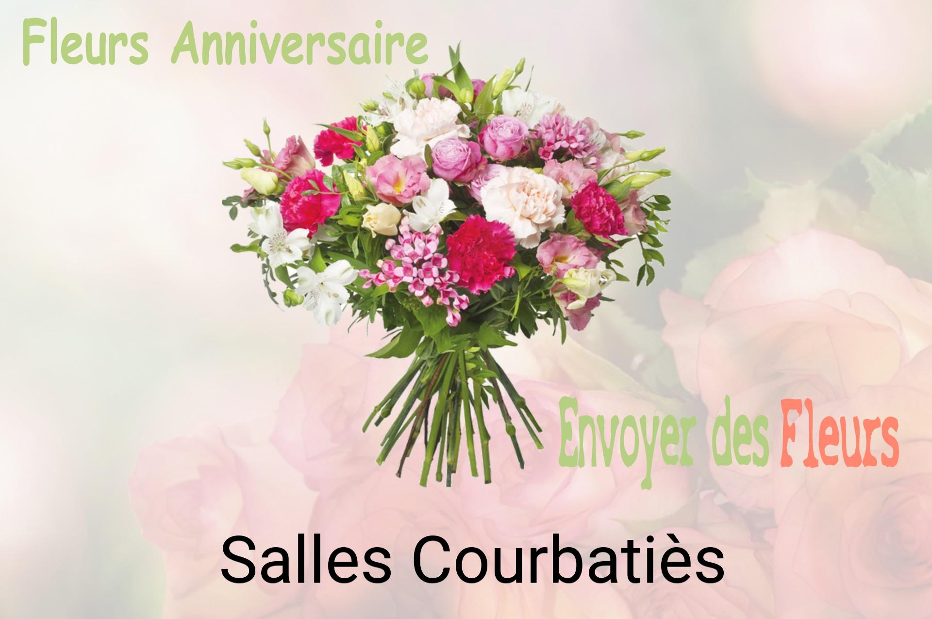 Bouquet de fleurs d’anniversaire livré à Salles-Courbatiès
